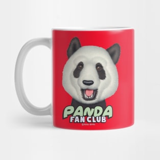 cute adorable funny panda club with a Panda Bear Mug